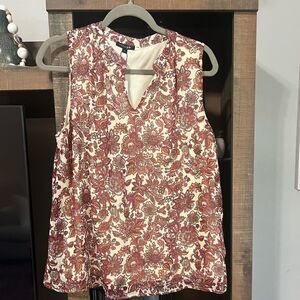 Papermoon Sleeveless Top Paisley Print|NWT|SZ L